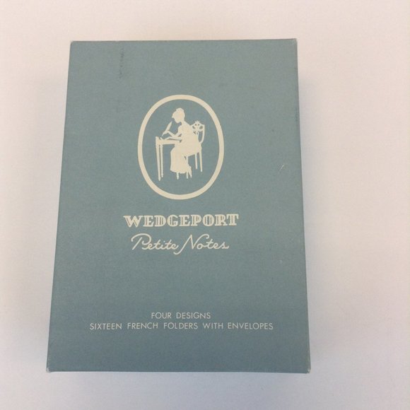Vintage Coutts Hallmark Victorian Wedgeport Petite Notes Blank Cards - Picture 1 of 16